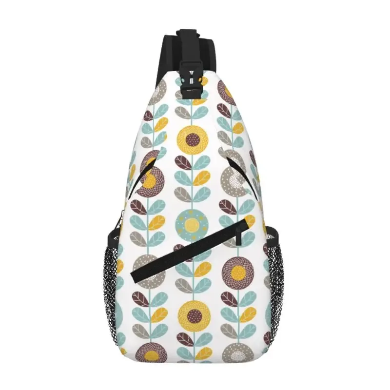 sacs à bandoulière orla kiely multi stem flowers pour voyage, randonnée, hommes et femmes, sac à dos portable, sac de poitrine, sac à bandoulière quotidien.