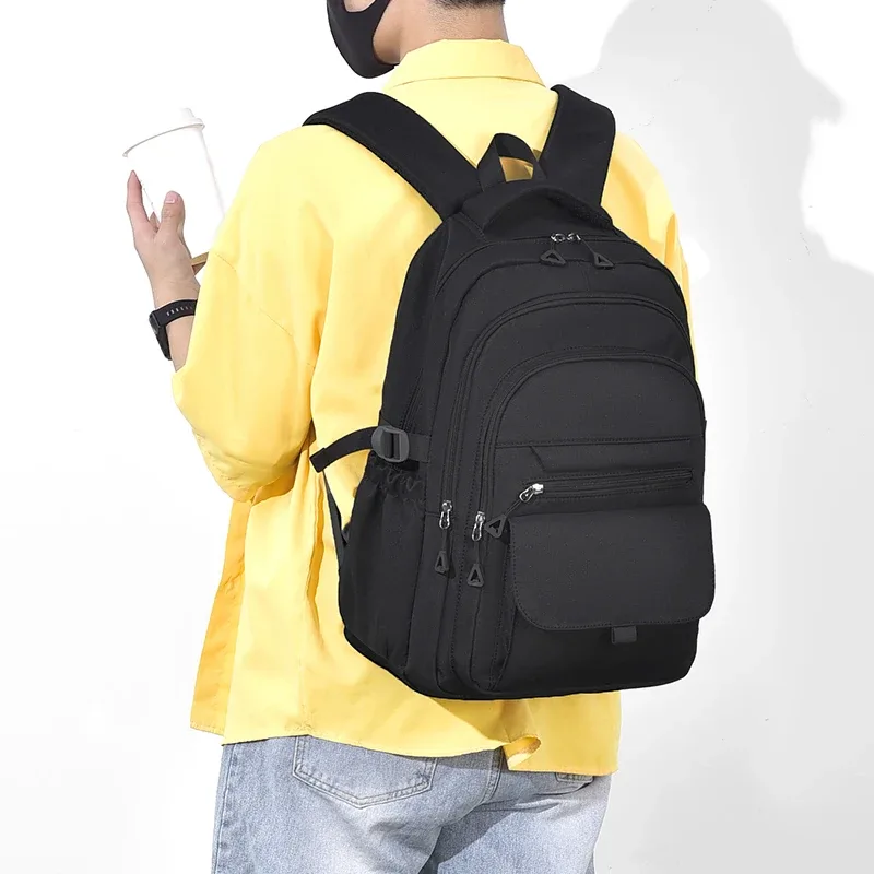 un sac à dos multicouche imperméable et élégant oxford grande capacité simple banlieue hors sol étudiant sac à dos