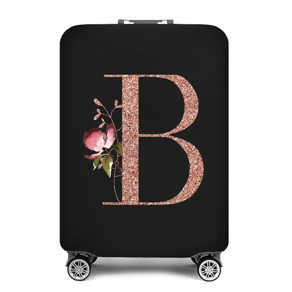 housses de protection pour bagages extensibles 18-32, housse de protection pour valise de voyage, série or rose, housses anti-poussière, organisateur de voyage