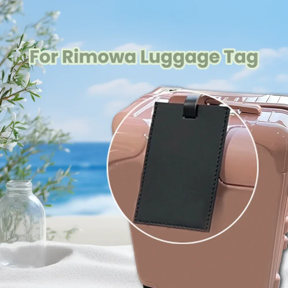 Pour Rimowa étiquette carte d'embarquement étiquette de bagage mode classique en cuir étiquette valise bagages accessoires Portable vérifié pendentif