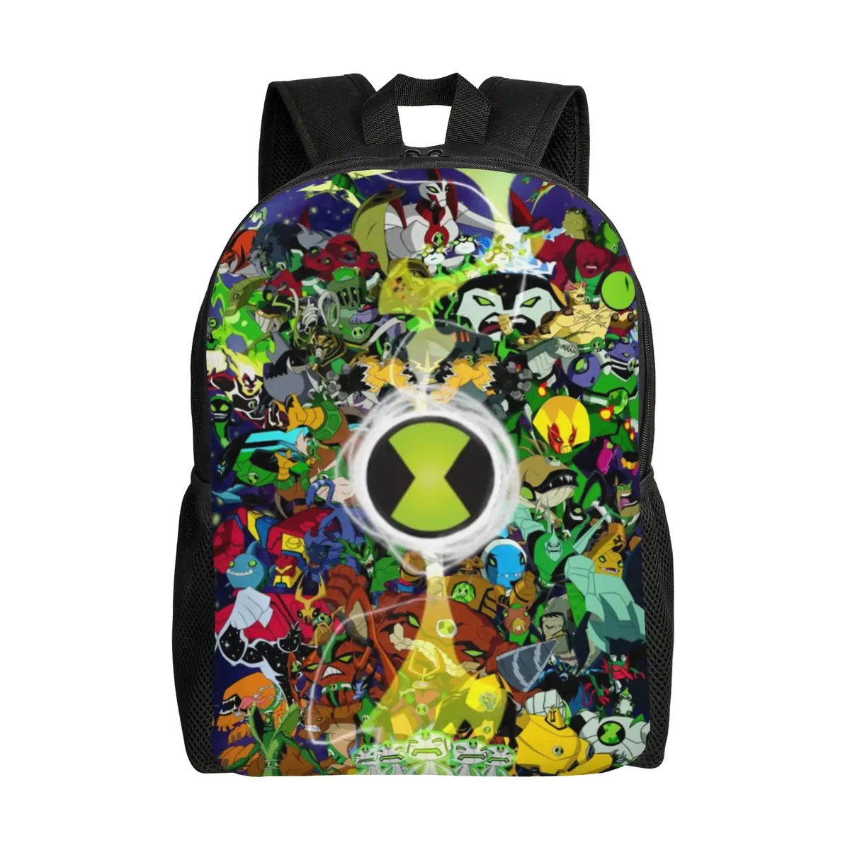 sac à dos grande capacité ben 10, motif dessin animé, pour la rentrée scolaire, sac à dos étudiant ben 10