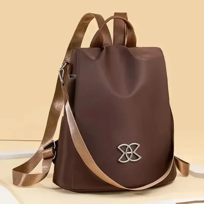 sac à dos décontracté en nylon de grande capacité, polyvalent, multifonctionnel, haut de gamme, antivol, doux, nouvelle collection 2026