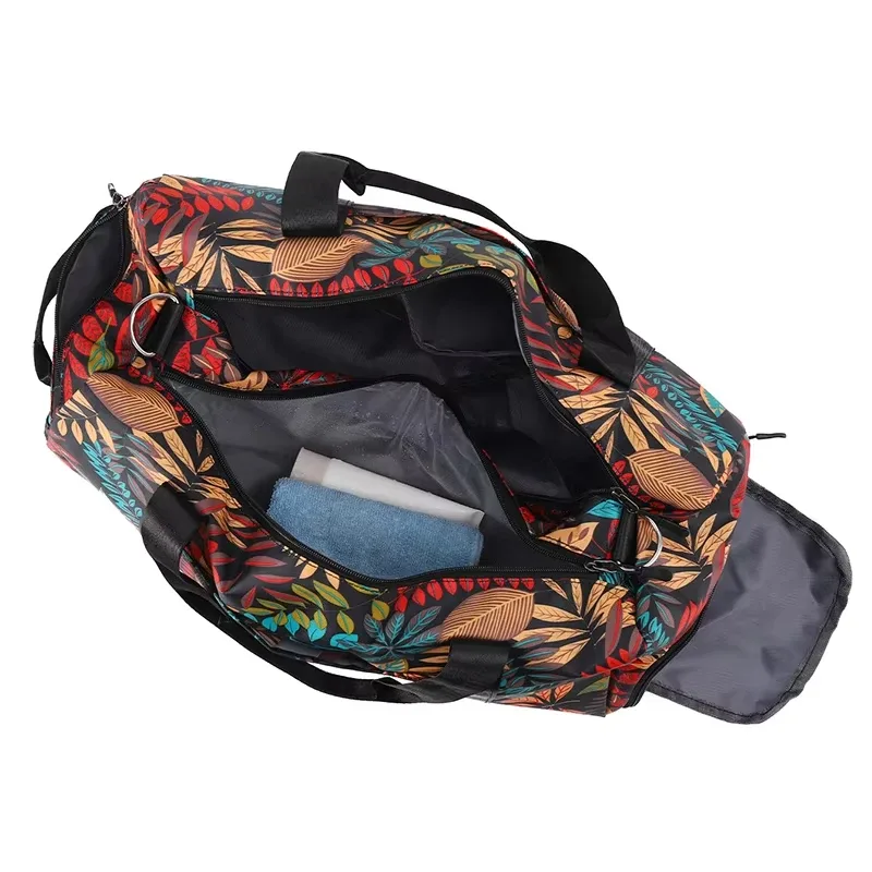 leeves impression sac de voyage pour unisexe grand espace multifonctionnel sac à main affaires court voyage bagages duffle sac à main fourre-tout