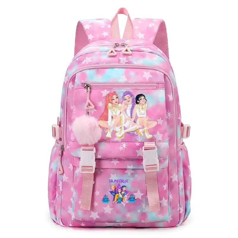 sac à dos kpop demon hunters pour étudiantes, lycéennes, collégiennes, polyvalent, adapté au quotidien et aux activités de plein air