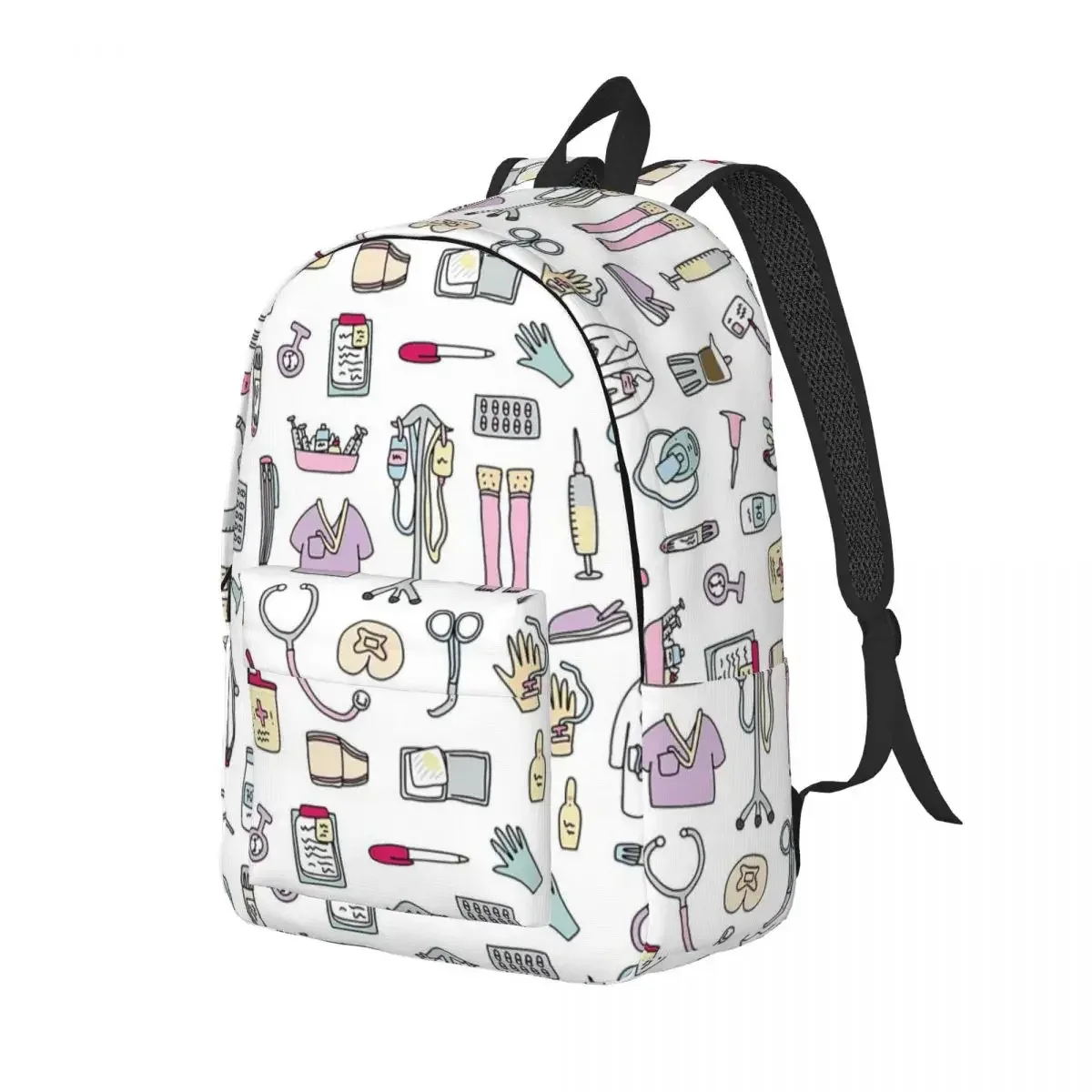 sac à dos léger pour infirmière et médecin, sac à dos cool pour lycée, sac à dos pour ordinateur portable, sac lancé, 1 sac à dos
