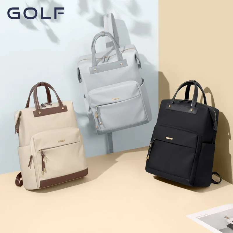 sac à dos de golf de grande capacité pour femme, cartable pour étudiant, sac d'ordinateur commpiedmont, sac à dos féminin minimaliste, déterminer