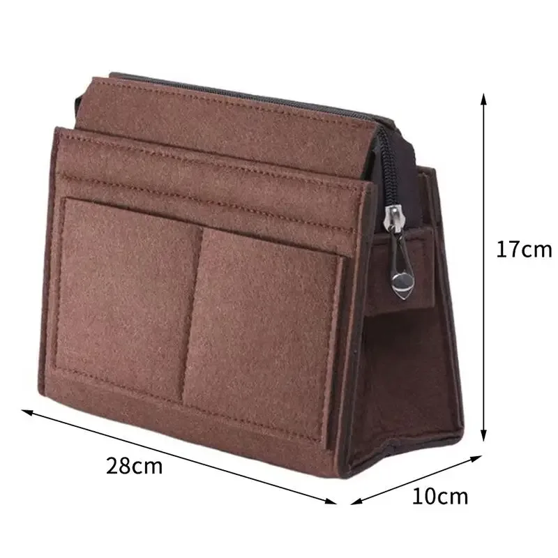 organisateur de sac à main, insert multi-poches en feutre pour sac à main, sac fourre-tout, organisateur de sac à main