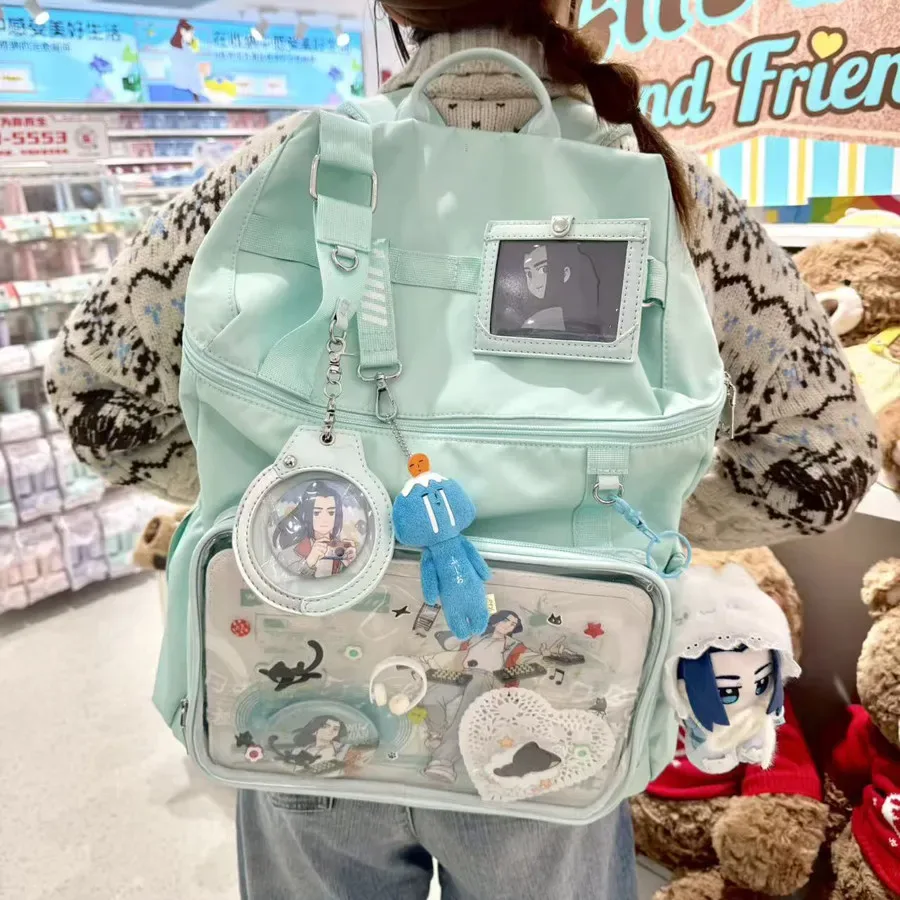 sac d'ordinateur 16 pouces de style académique japonais, grande capacité, polyvalent pour étudiants, loisirs et voyages, sac à bandoulière ergonomique