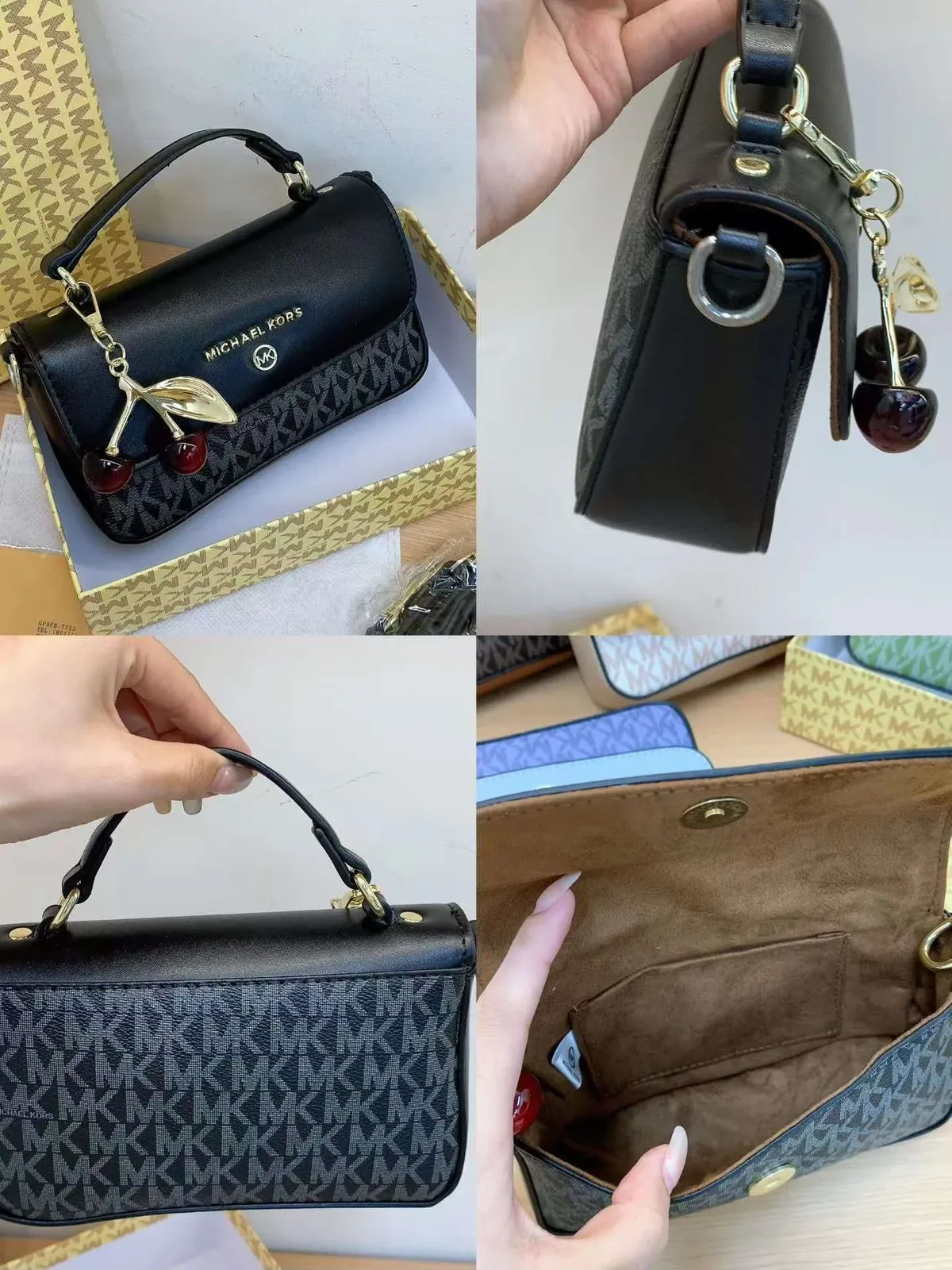 sac à bandoulière de luxe pour femme, modèle classique, de la marque michael kors, tout neuf, sac à main élégant de haute qualité.