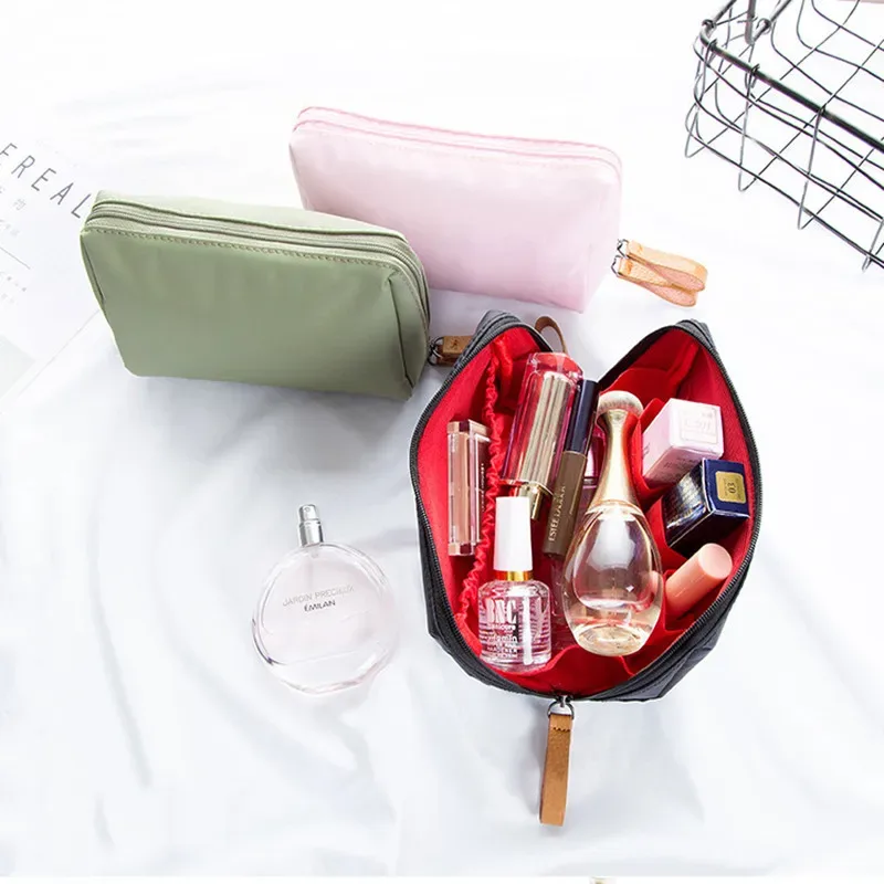 1-5 pièces trousse de maquillage personnalisée pour femme, sac de toilette tendance, organisateur de nécessaires, pochette de lavage étanche