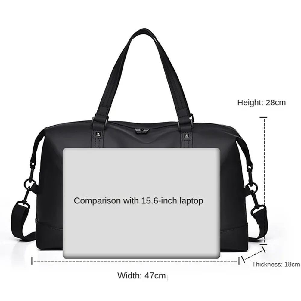 sac de fitness à main pour hommes, logo personnalisé, sac de sport de natation à bandoulière de grande capacité, sac de voyage étanche personnalisé