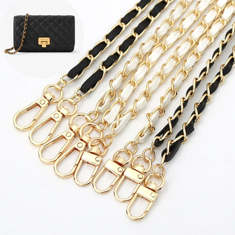 Chaîne de remplacement pour sac à bandoulière en cuir PU de 120 cm, sangle de téléphone pour femme, chaîne de sac à main, accessoire de sac