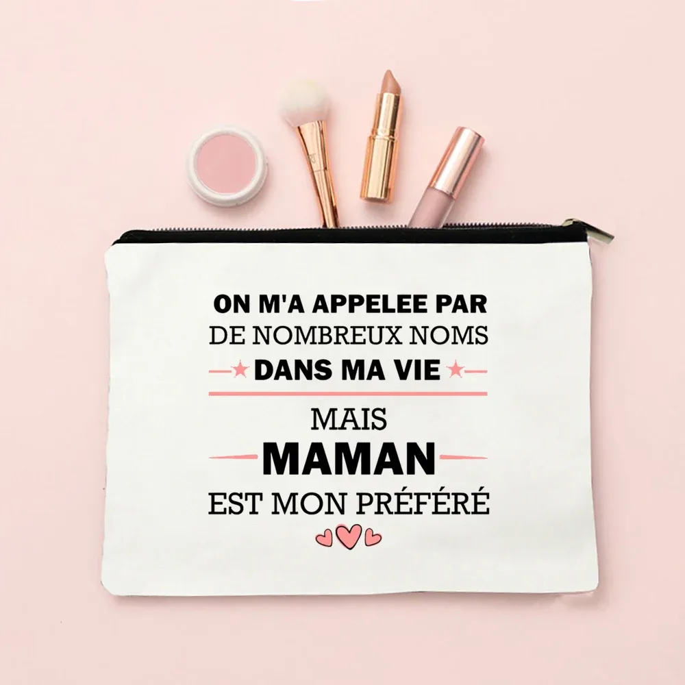 sacs à cosmétiques college avec fermeture éclair, cadeaux pour mamie, trousse de maquillage, meilleure grand-mère du monde, poudres de toilette, annonce de grossesse, voyage, présidence, eser