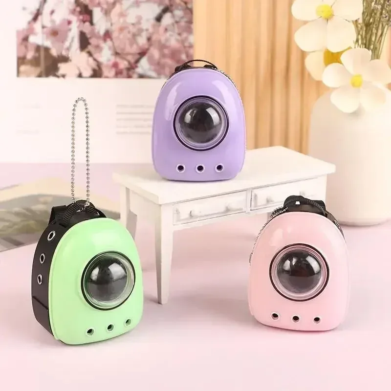simulation mini chat de compagnie espace sac à dos scène bijoux poupée accessoires bricolage poupée jouets maison de poupée pour labubu tenues 1:12