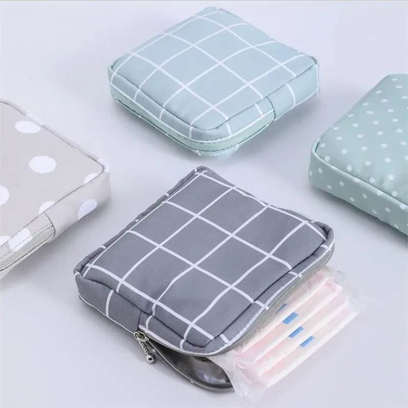 petits sacs cosmétiques de voyage pour femme, mini serviettes hygiéniques, maquillage, monnaie, carte, rouge à lèvres, rangement en poudre, sac à main