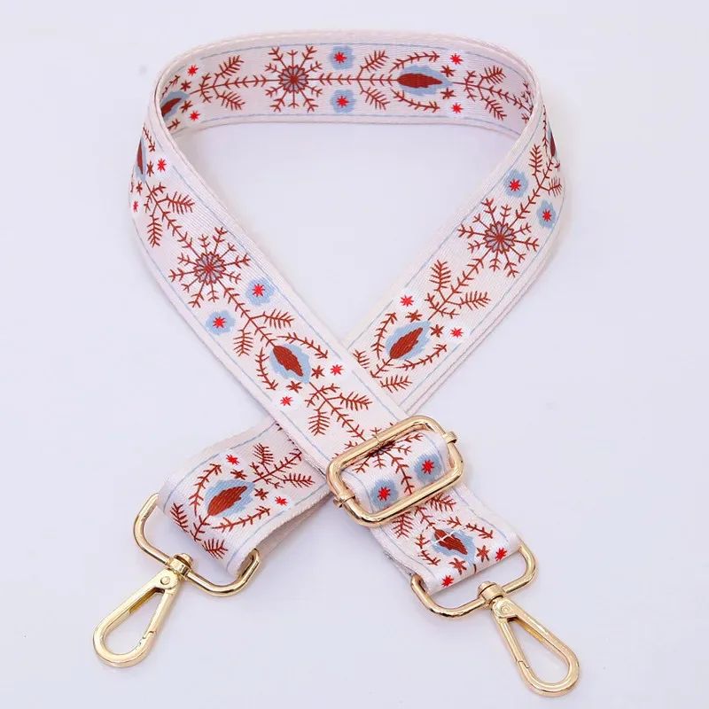 sangle de sac diy o bag pour femmes, accroche de sac à bandoulière, ceinture colorée, accessoires de sac, sangle de sac à main réglable arc-en-ciel, chaîne décorative