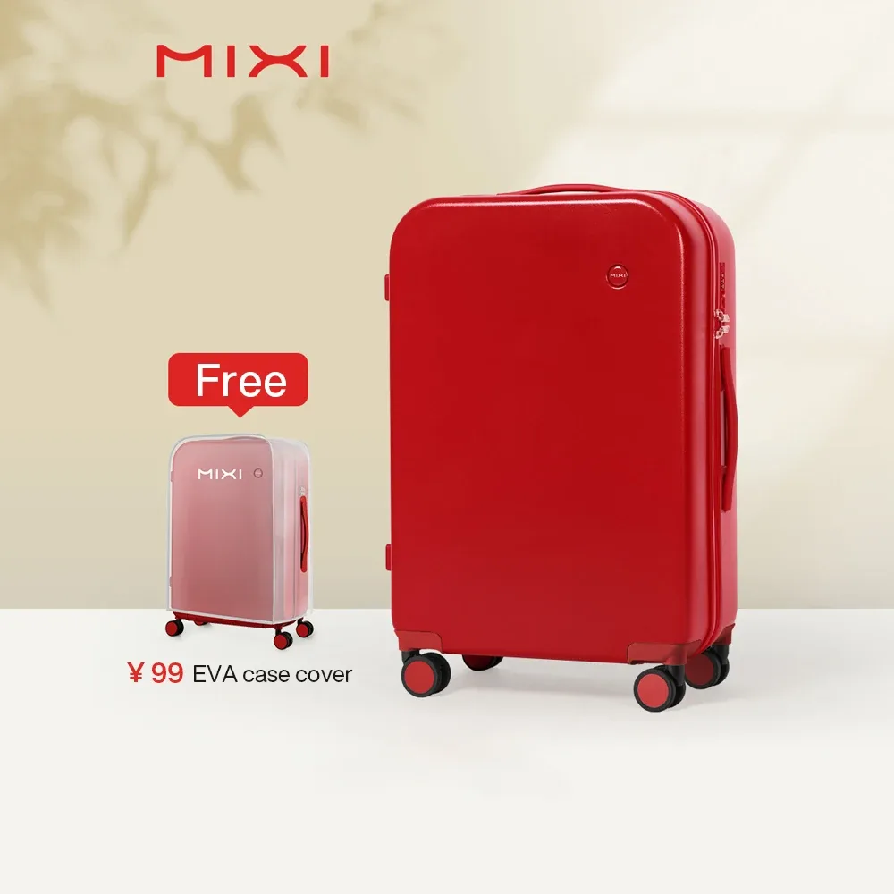 mixi design puristique bagages de voyage roue roulante rigide femmes valise hommes boîtier de chariot 16 20 continuer/grand 22 24 26 28 pouces