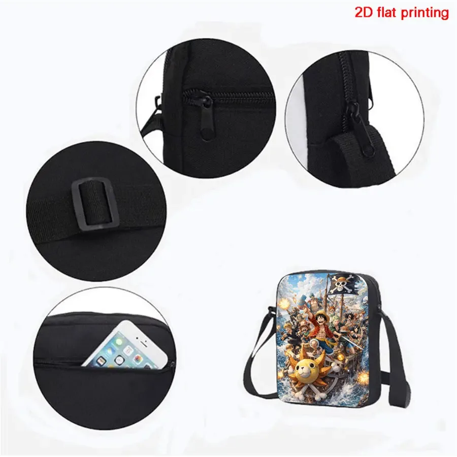ensemble de 3 sacs à dos scolaires légers one piece avec sac bandoulière et trousse à crayons, sac à dos unisexe pour garçons et filles de 6 à 10 ans
