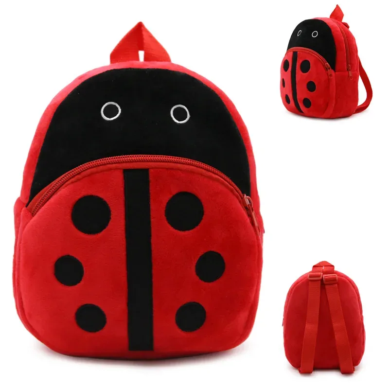 sac à dos de dessin animé mignon pour enfants de 1 à 3 ans, sac à dos en peluche pour les sorties de printemps, sac à dos portable amusant pour la maternelle