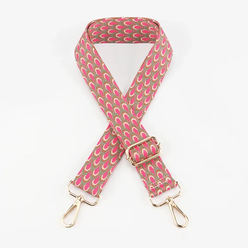 sangle de sacs à bandoulière de 3.8cm de large pour femmes, sangles de remplacement, longueur réglable 75-145 cm, ceinture en nylon, accessoires de sacs
