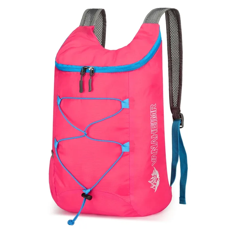 le sac à dos léger d'extérieur pliable en nylon, un sac à main simple et un sac de randonnée convient aux sports et aux voyages de plein air