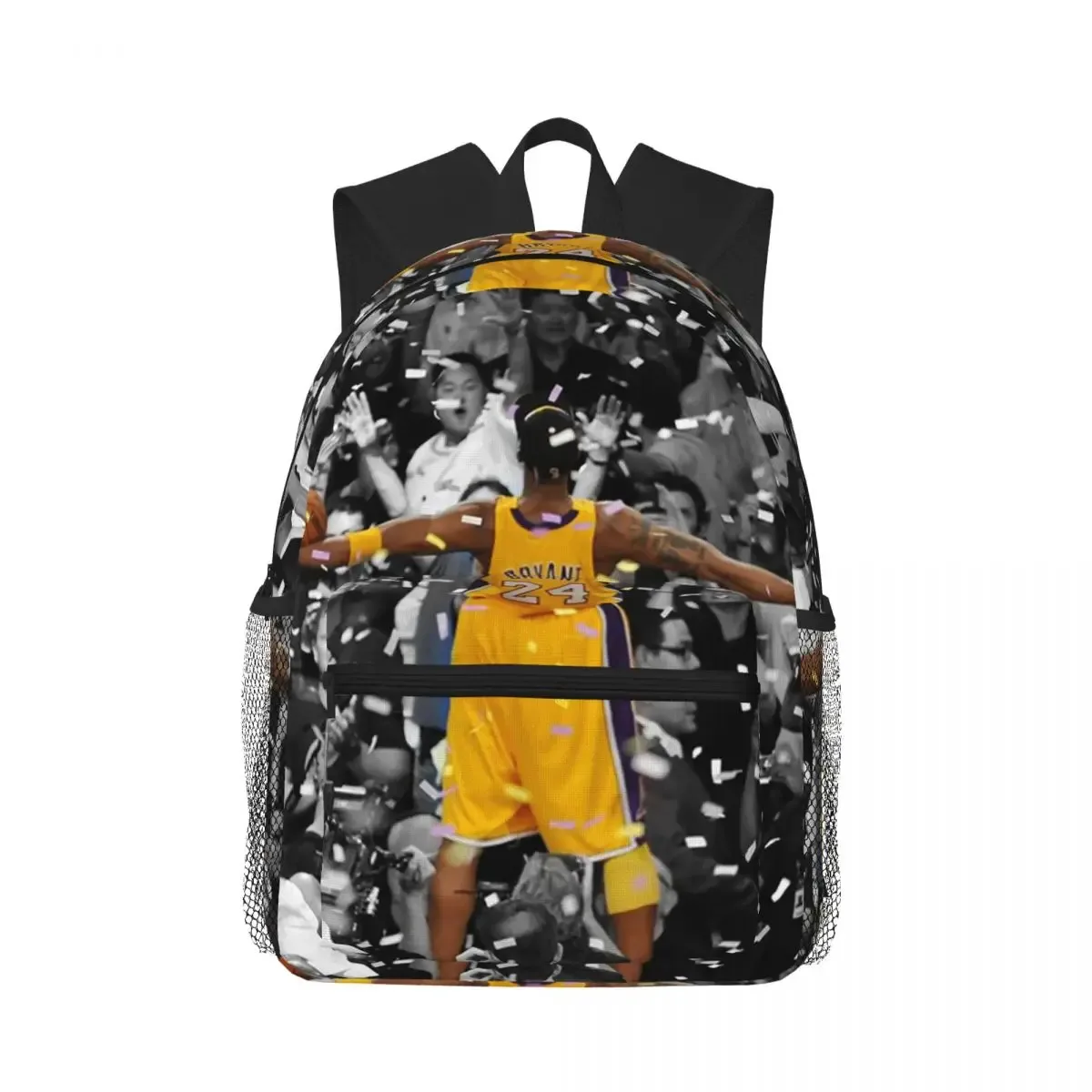 kobe bryant étudiant sac à dos sac d'école randonnée voyage sac à dos pour hommes femmes mode bookbag sacs à bandoulière