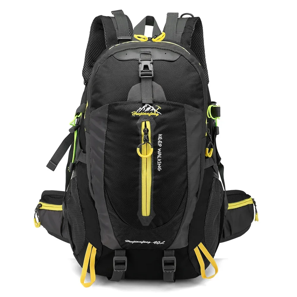 sac à dos camp randonnée ordinateur portable sac à dos trekking escalade sacs à dos pour hommes femmes 40l résistant à l'eau voyage