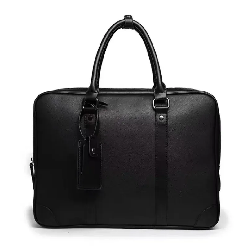 sacoche de travail pour homme, sacoche pour ordinateur portable 14 pouces, sacs à main de luxe pour homme, sacs à poignée supérieure, sacoche en cuir souple pour documents