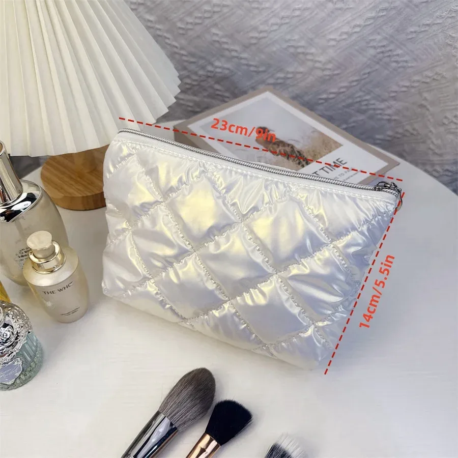 sac de maquillage de voyage haut de gamme pour femmes, grande capacité, à porter à la main, organiseur de cosmétiques haut de gamme