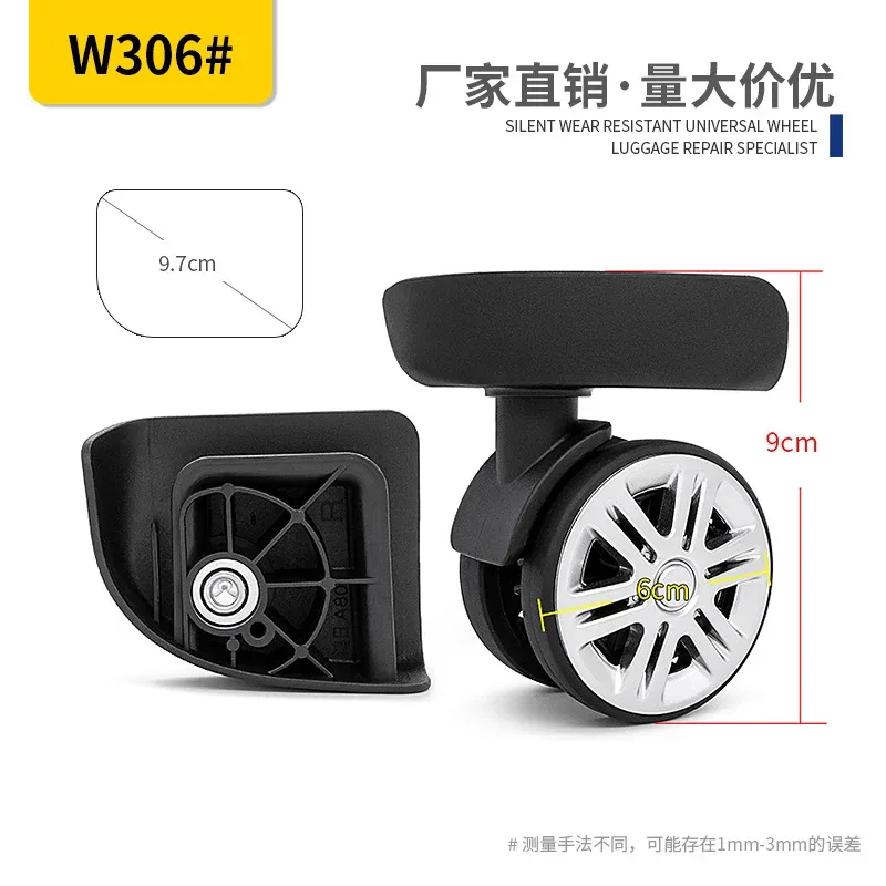 accessoires pour valises : roues universelles, poignées télescopiques, roulettes pour valises de voyage, roues pour coffres de loisirs, roues pour valises rigides en pc - guangzhou yongfeng