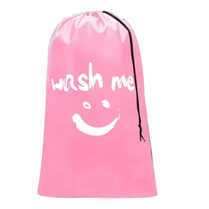 sac à linge domestique, pochette de rangement de voyage, lavable en machine, organisateur de vêtements sales, sac à cordon de lavage, sac de grande capacité