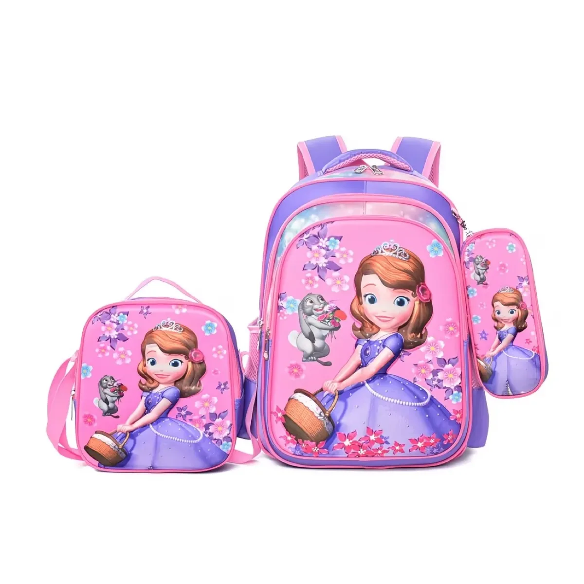 nouveau sac à dos de princesse de dessin animé