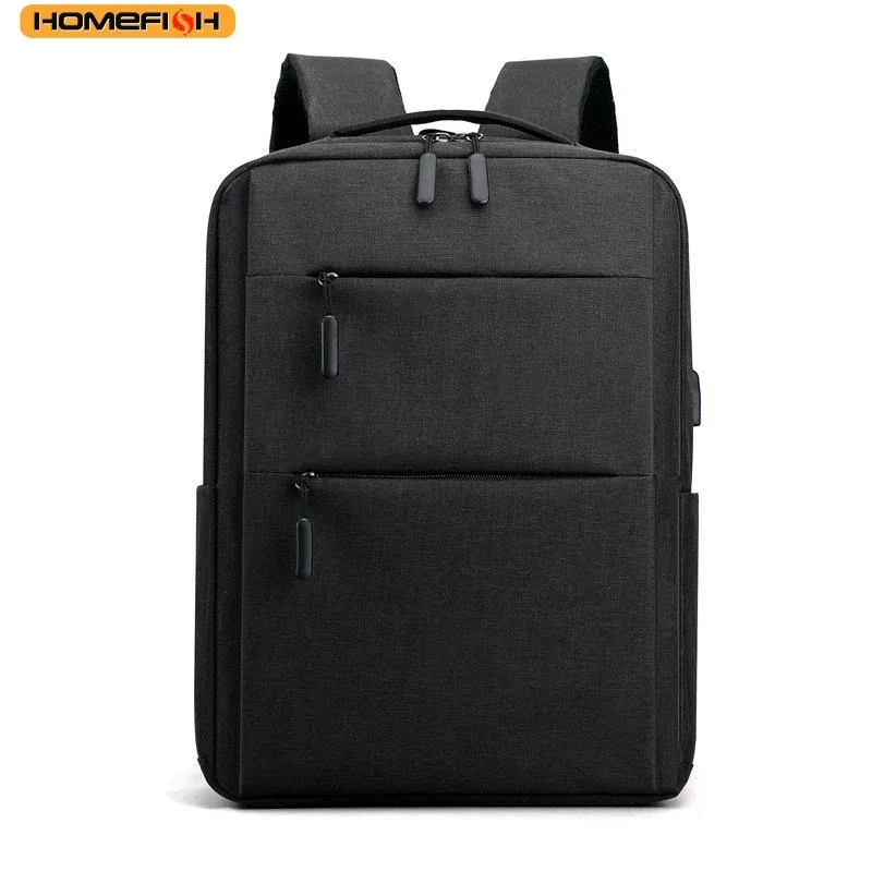 sac à dos pour ordinateur portable homefish grande capacité multi-compartiments pour hommes et femmes, sac à dos de voyage d'affaires à fermeture éclair de 13 à 15 pouces