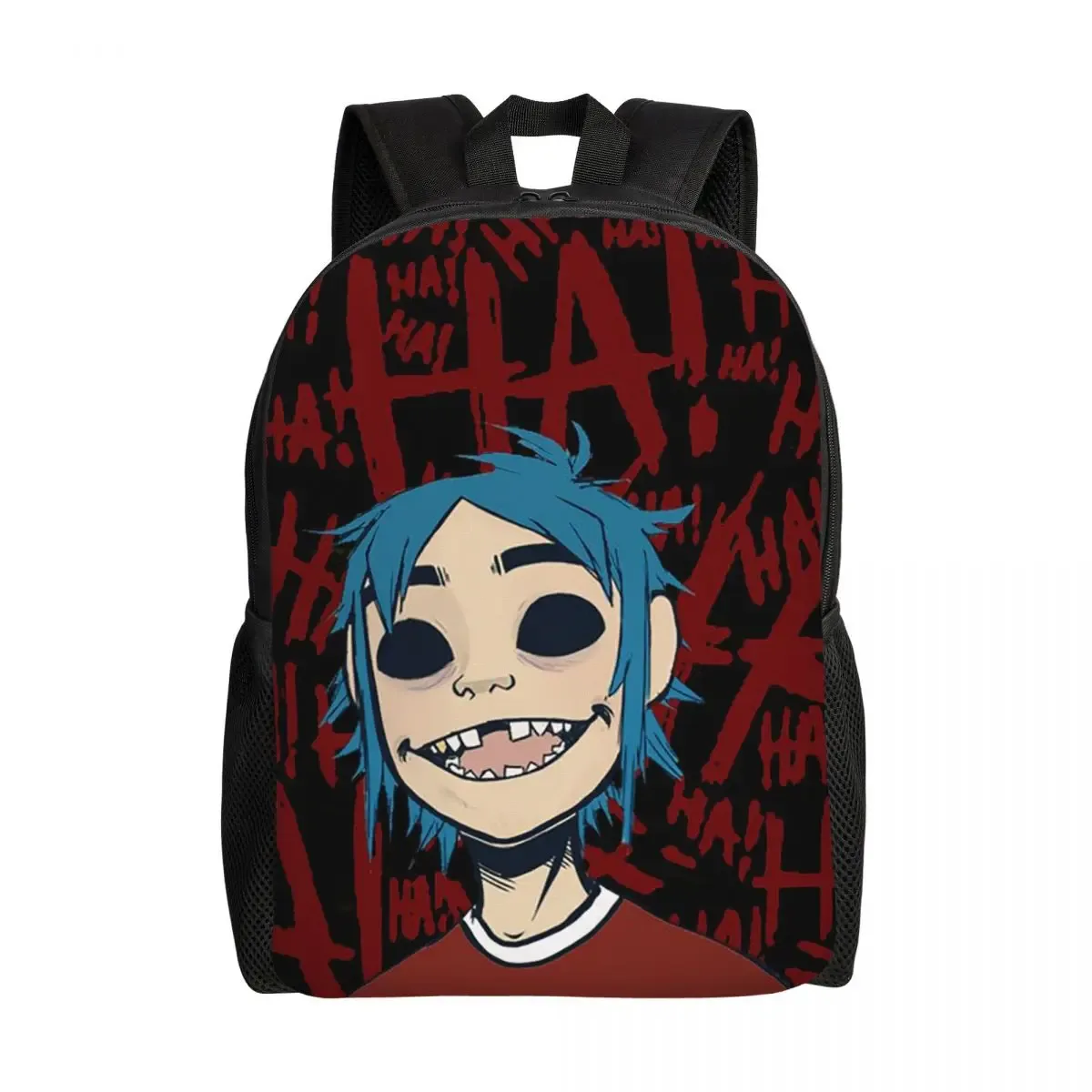 sac à dos de groupe musical gorillaz, sac à livres pour étudiants garçons et filles, sac d'école, sacs à bandoulière pour ordinateur