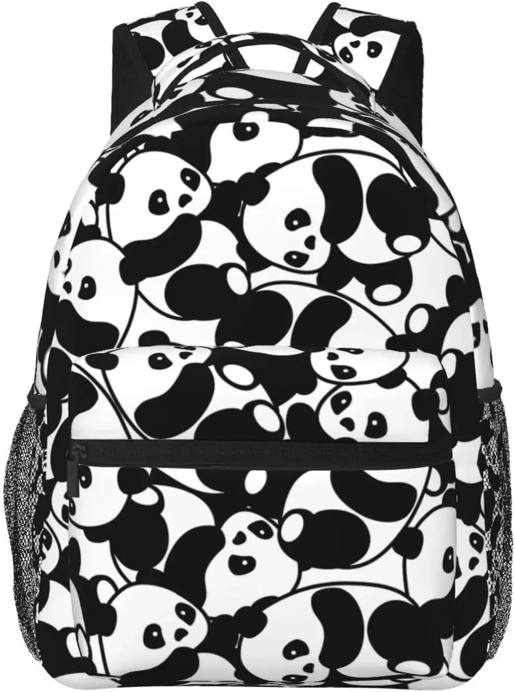 sac à dos panda dessin animé mignon panda sacs à livres pochette d'ordinateur sacs à bandoulière voyage randonnée camping sac à dos pour hommes femmes