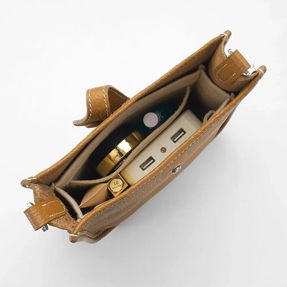 nouvel insert de sac à main en feutre, organisateur de sac portable multi-poches, sac intérieur de voyage pour evelyne 16/29/33
