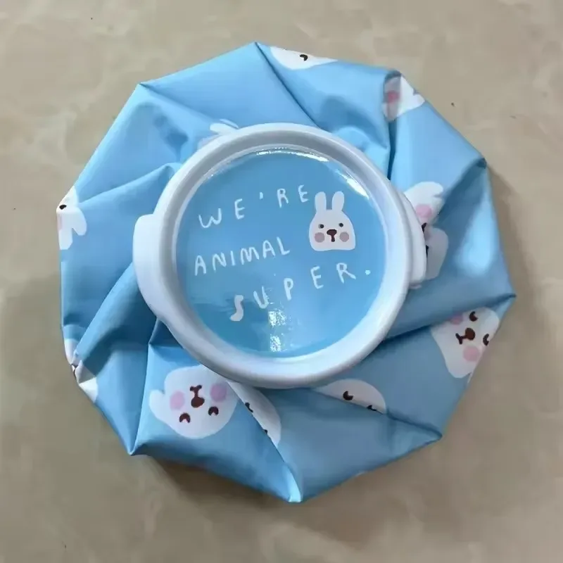 sac de compression chaud et froid à motif de dessin animé mignon pour usage répété, idéal comme bouillotte domestique ou pour le refroidissement physique après l'exercice