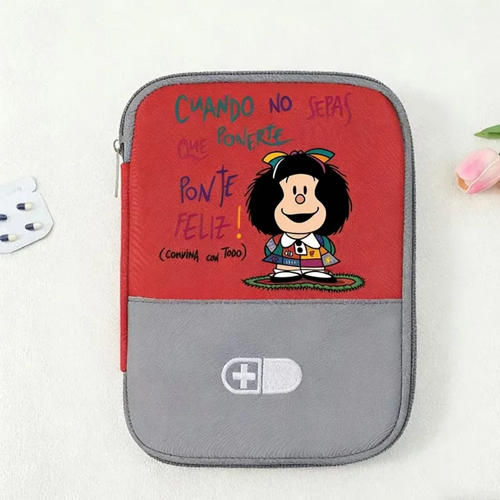 pochette de premiers secours portable |   sac de trousse d'urgence de grande capacité avec emblème croisé, organisateur de stockage de médicaments durable et adapté aux voyages