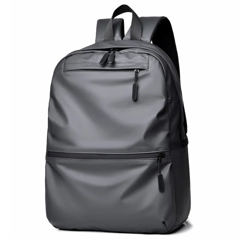 sac à dos pour hommes, grande capacité, durable, multi-poches, imperméable, sac de voyage, gris, noir, sac pour ordinateur portable, streetwear