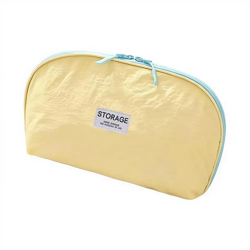 sac de rangement de voyage grande capacité, pochette de rangement pour sous-vêtements, trousse de maquillage portable, trousse de toilette pour femmes en tissu oxford