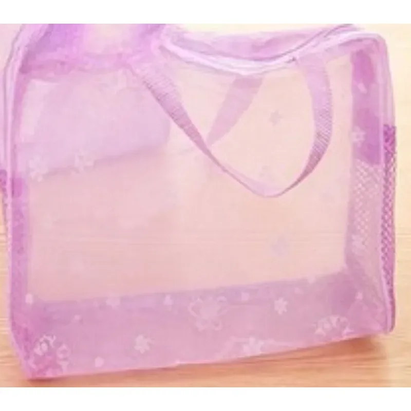 sac de rangement pour cosmétiques et articles de toilette, pochette de voyage pour maquillage et plage, organisateur, 1 pièce