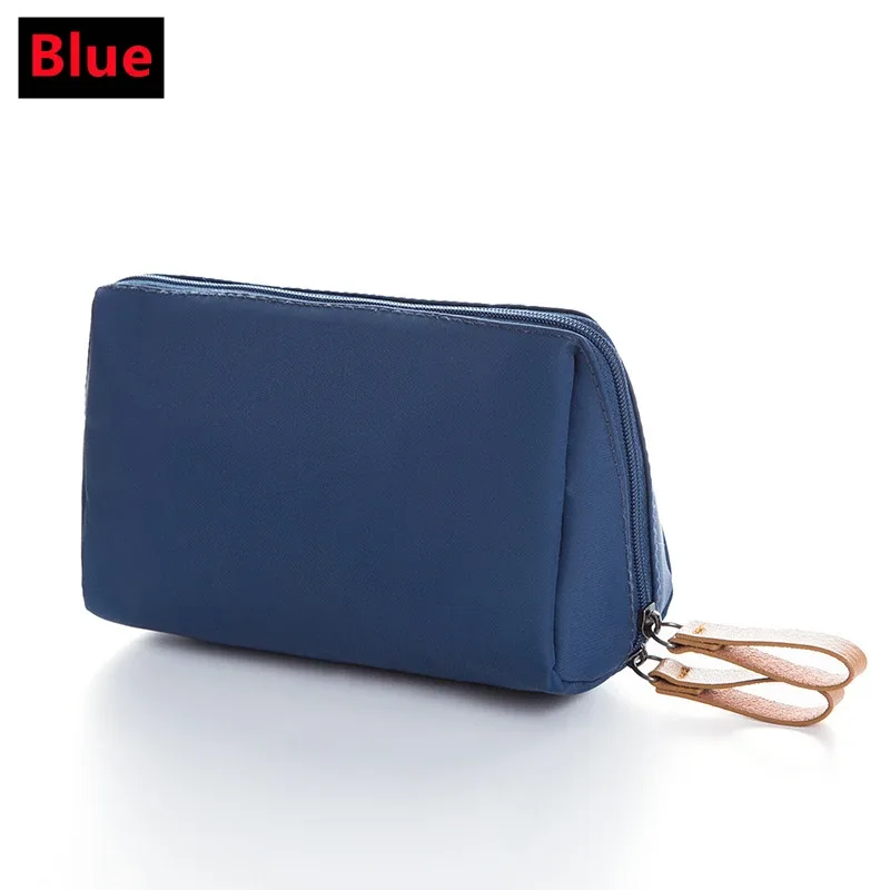 nouveauté sac cosmétique simple couleur unie pour femmes trousse de maquillage pochette trousse de toilette étanche maquillage sacs à main étui 2023