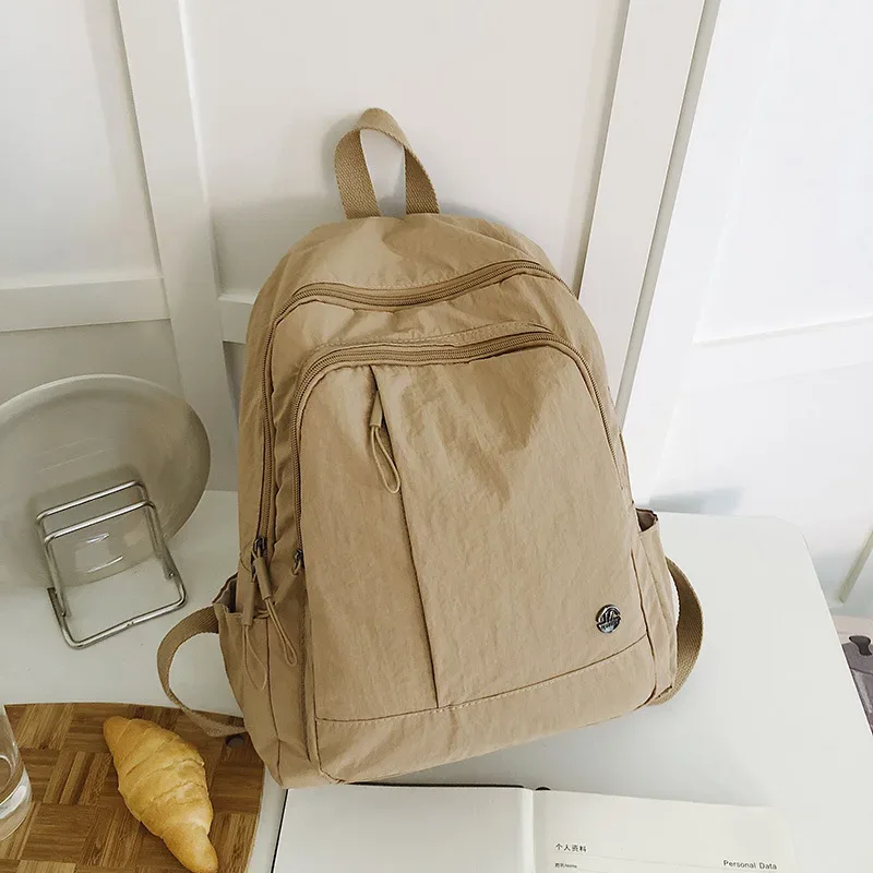 sac à dos décontracté pour femmes, léger et étanche, sac de voyage de grande capacité pour femmes, sac à dos d'école pour filles