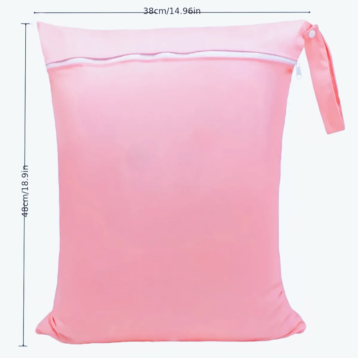 sac de voyage imperméable pour le linge, pochette de rangement humide/sec avec fermeture éclair et sangle de suspension, sac de rangement portable (1 pièce)