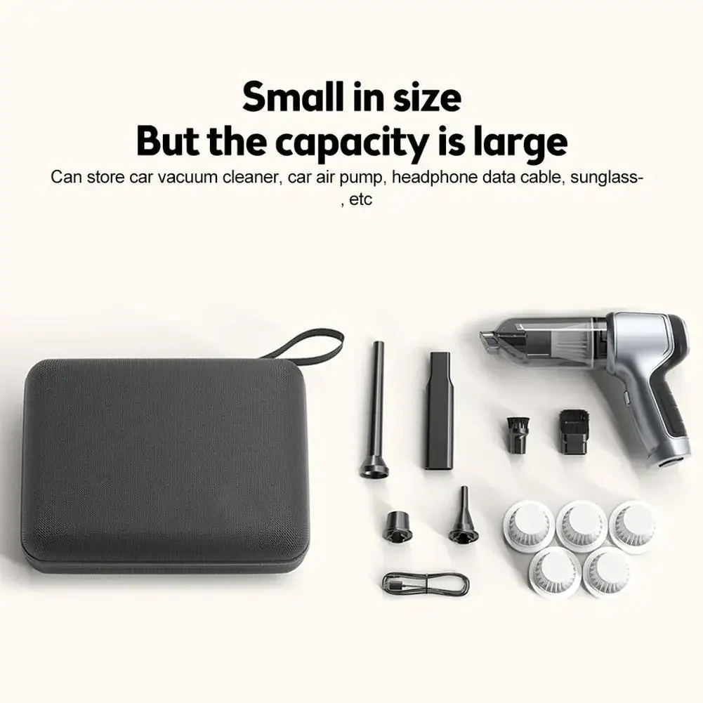 sac de rangement portable en eva, étui de rangement de voyage à fermeture éclair, organisateur multifonctionnel pour outils et accessoires d'extérieur (3 tailles)