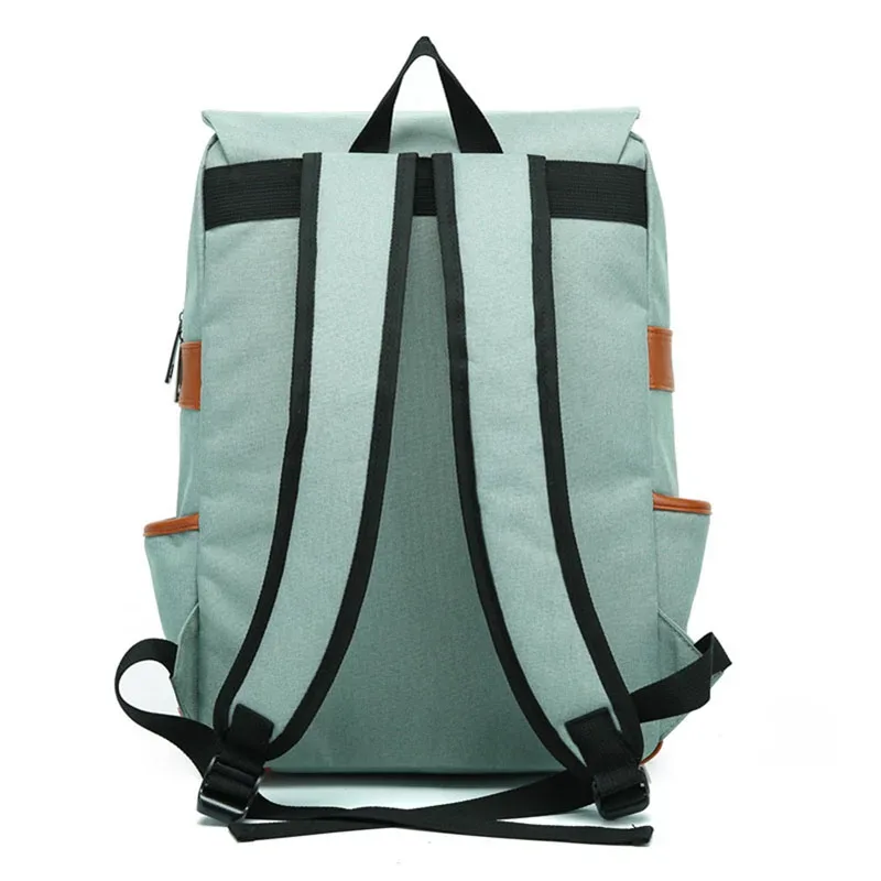 vintage 16 pouces sac à dos pour ordinateur portable femmes sacs en toile hommes toile voyage loisirs sacs à dos rétro sac décontracté sacs d'école pour adolescents