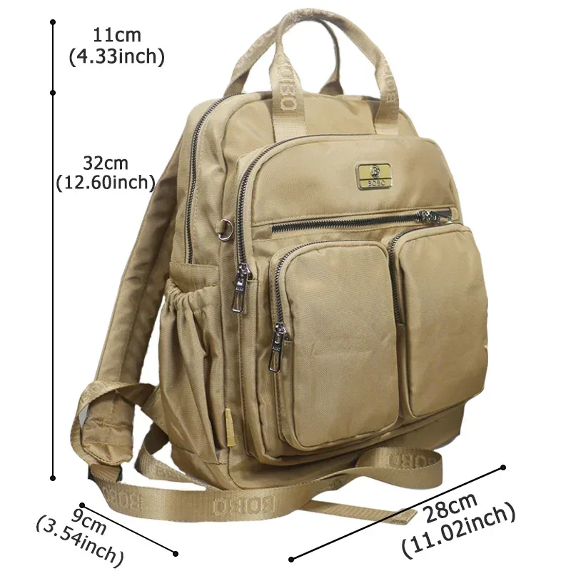 sac à dos de voyage pour femmes, sac d'école de grande capacité, léger et étanche, pour ordinateur portable, plusieurs poches, sac à dos de cabine pour hommes
