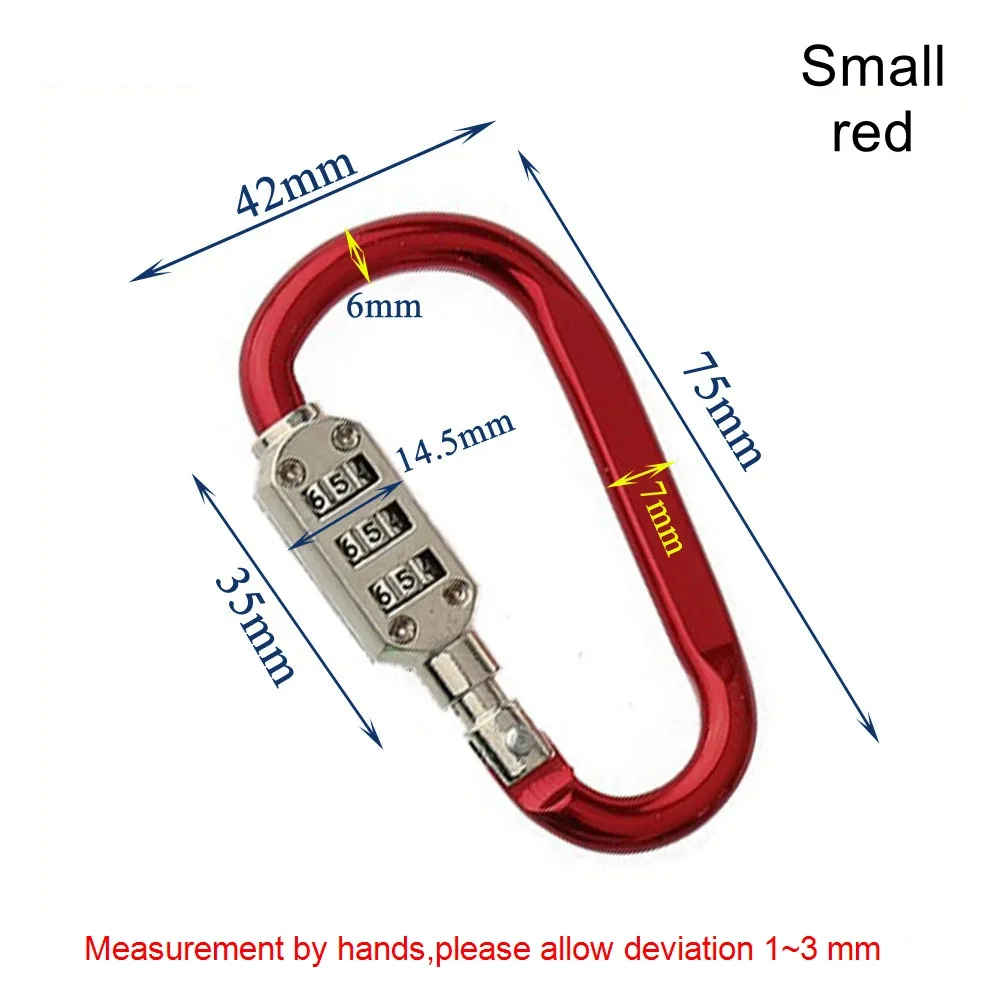 cadenas à code avec cadran à 3 chiffres, serrure à fermeture éclair pour bagages, sac à dos, sac à main, valise, meloutdoor, optimiste, durable