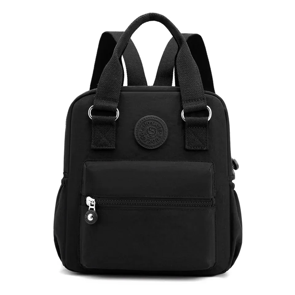 sac à dos antivol pour femme, tissu durable, sac d'école en nylon, style azole, sac à dos scolaire pour filles, sac à dos de voyage féminin, nouvelle mode