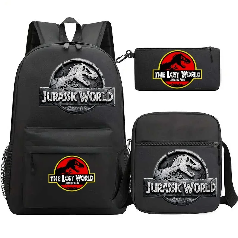 sacs à dos jurassic world park, sac à dos pour étudiants du premier cycle du secondaire, sac à dos de grande capacité pour adolescents, sac à dos de voyage décontracté pour ordinateur portable, mochilas